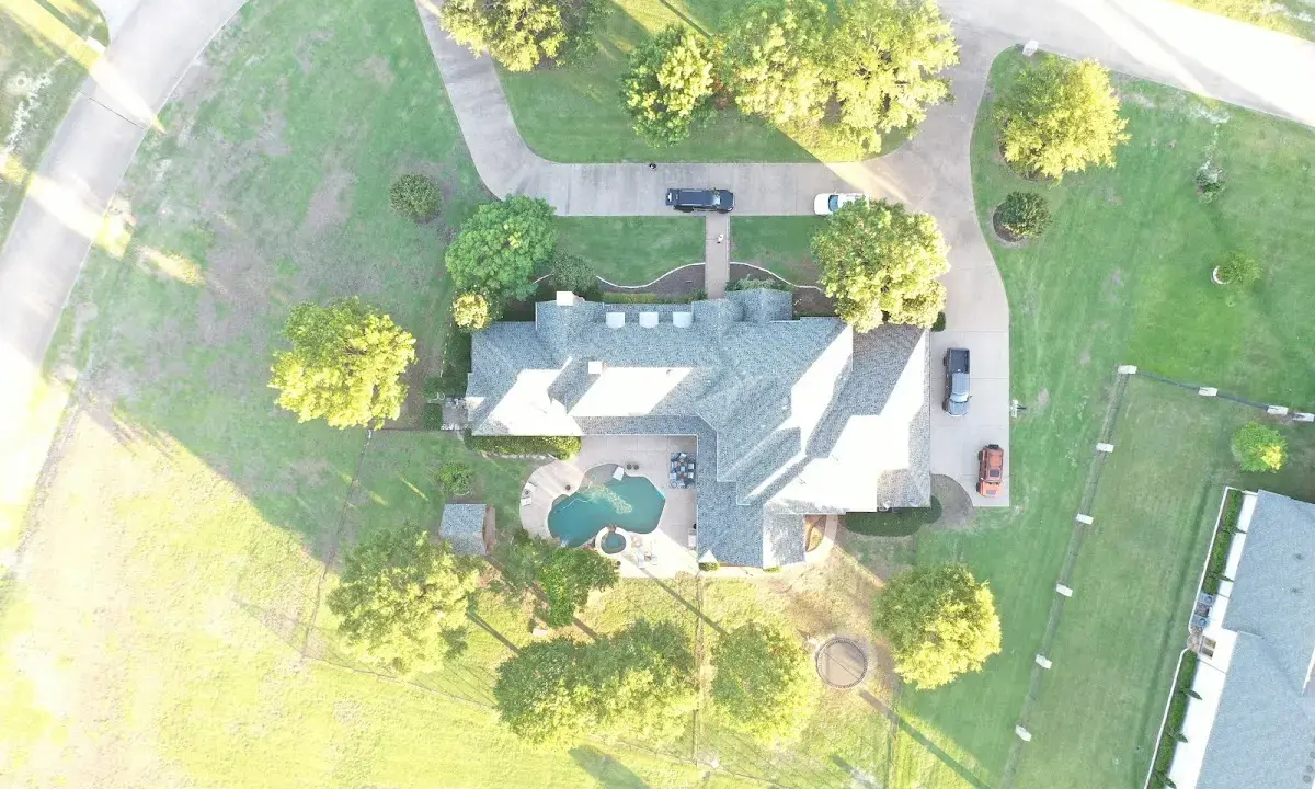 New shingle roof installation on a home in North Plainfield